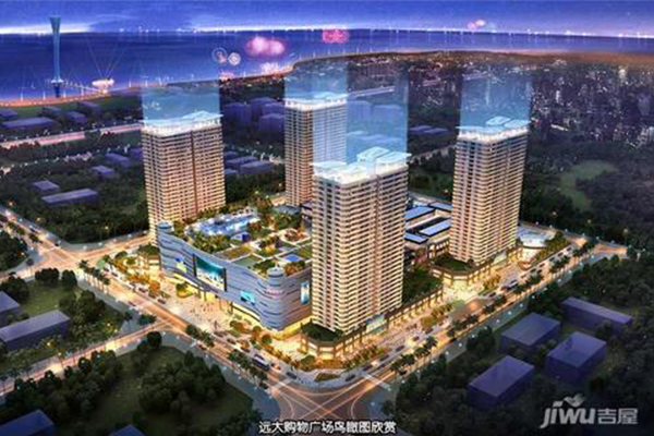 海口远大购物中心采用了狄耐克无线智能家居系统，打造从室外到室内的全场景智能。
