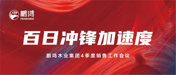时不我待 全力以赴丨鹏鸿阶段销售工作会议冲刺年终
